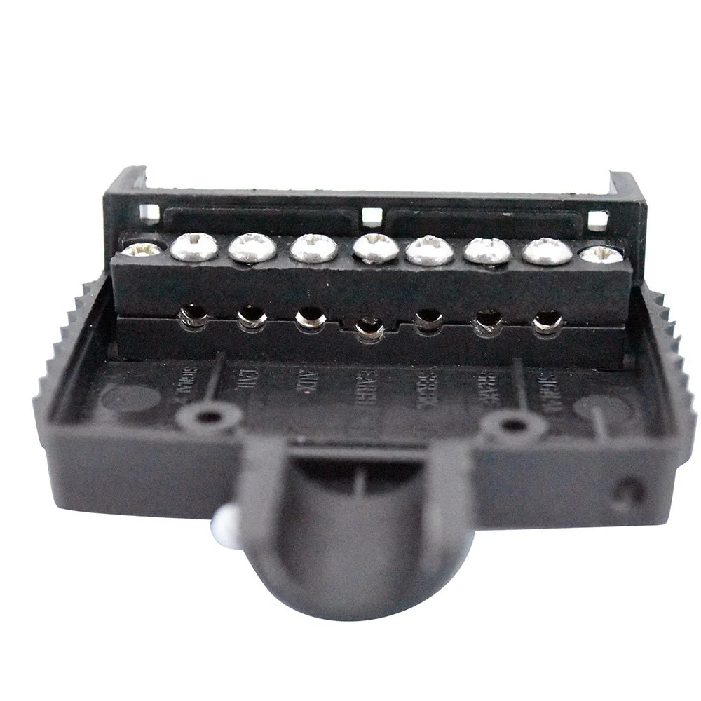 7-Pin Flat Trailer Plug Tornado Springs with Front Cover - Image 4