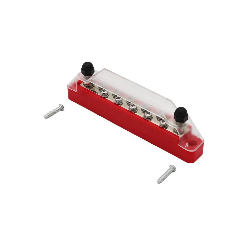 KickAss 10-Way Positive Bus Bar with Cover