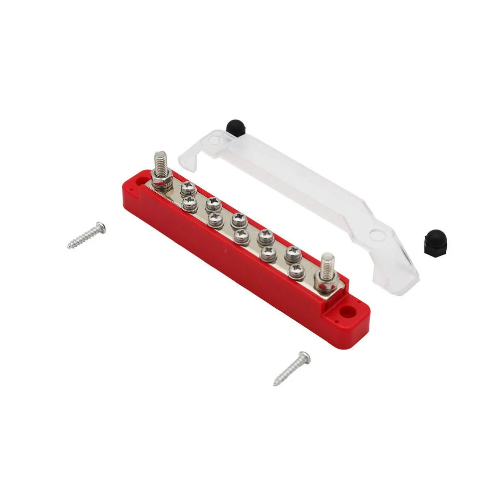 KickAss 10-Way Positive Bus Bar with Cover - Image 2