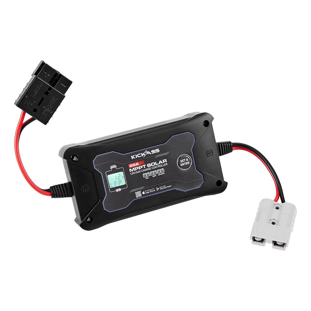 KickAss Smart 20A 12V/24V MPPT In-Line Solar Charge Controller + Integrated Bluetooth - Image 5