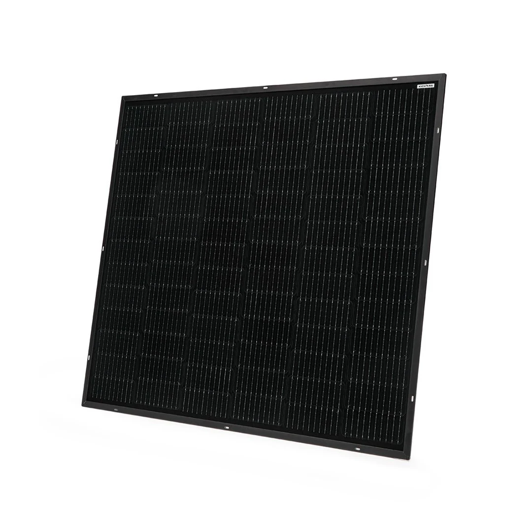 KickAss 12V 210W Ultra Slim Fixed Glass Solar Panel