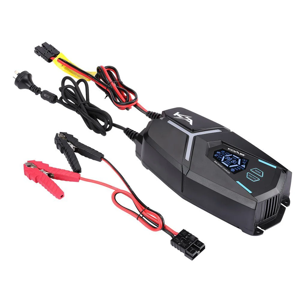 KickAss 230Ah Arctic White Compact Lithium Battery Bundle with 32A Smart Charger - Image 3