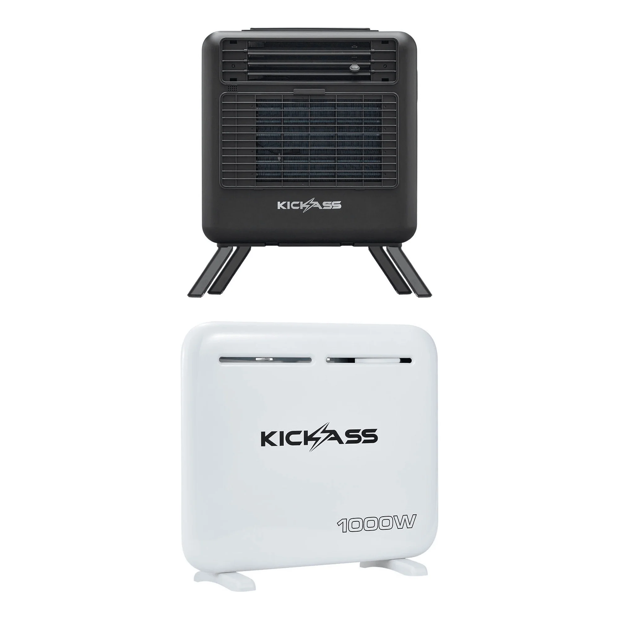 KickAss 240V Portable Air Conditioner + 1000W Electric Panel Heater Bundle