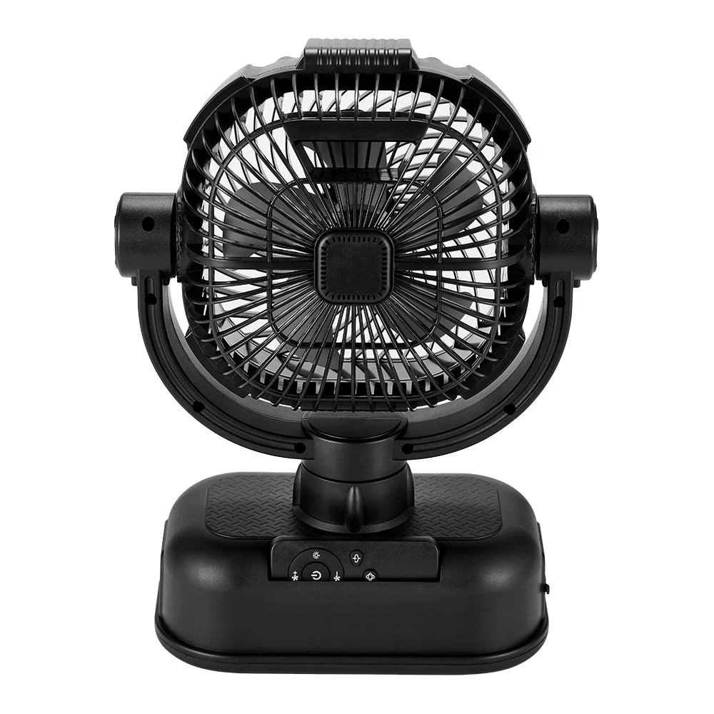 Kickass 360° Oscillating 20,000mAh Camping Fan with Power Bank & Light - Image 6