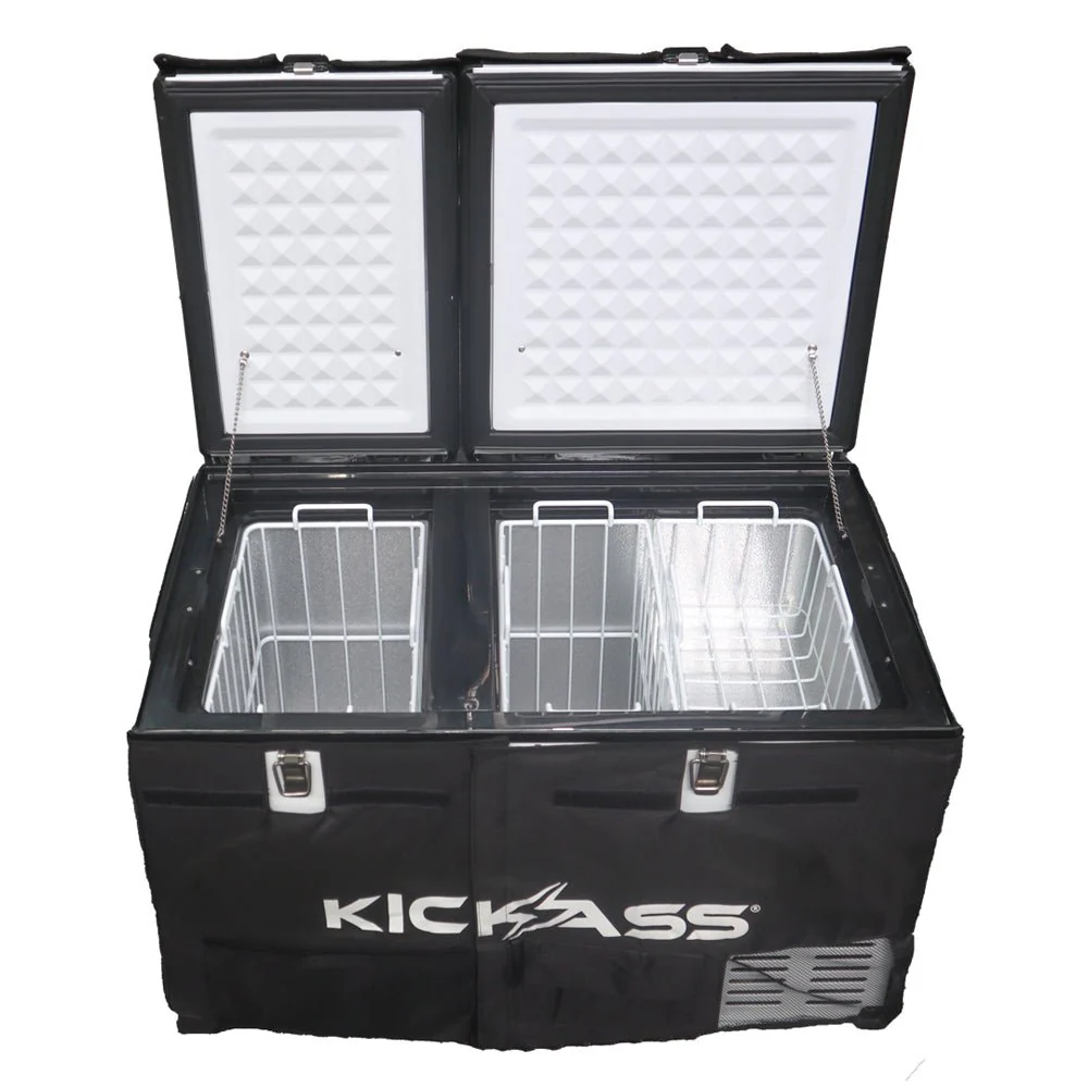 KickAss 75L Dual Zone Fridge + Fridge Slide Bundle - Image 3