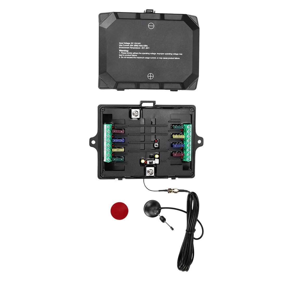 KickAss 12/24V 8 Gang Wireless Switch Panel with Magnetic Charging Cradle - MKII - Image 13