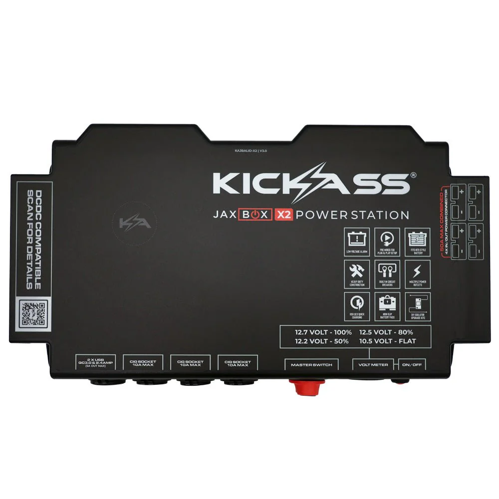 KickAss Portable Battery Box & 120AH Battery Combo - Image 5