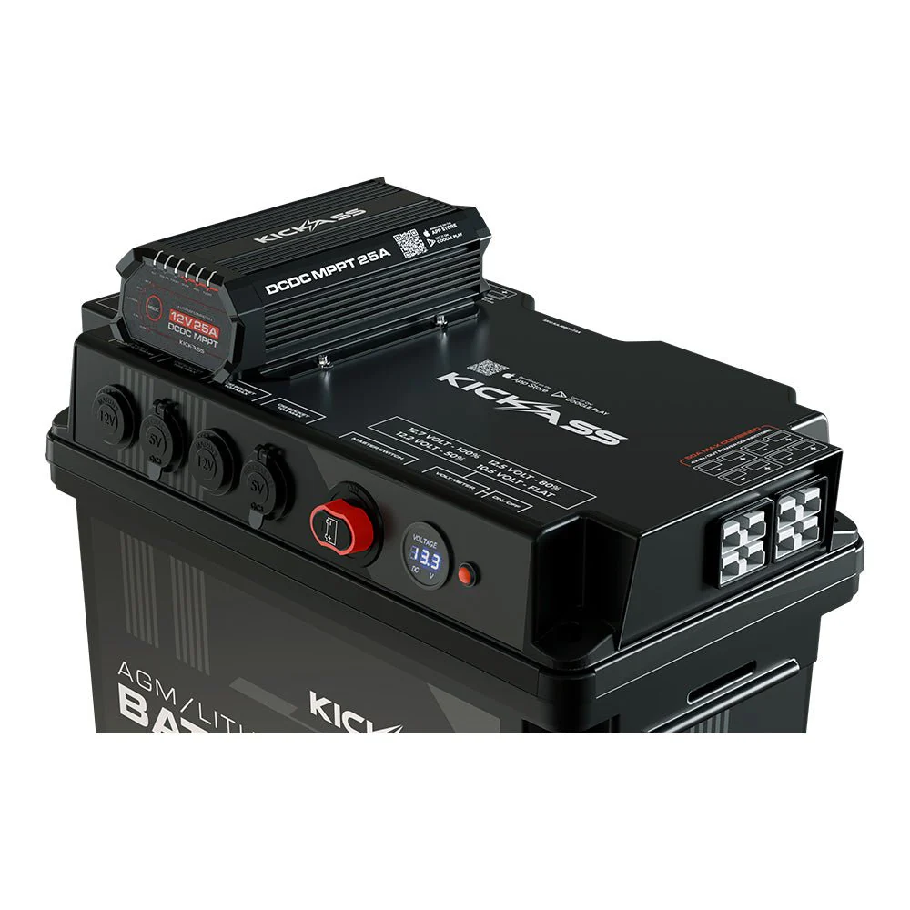 KickAss Battery Box with 25A DCDC Charger + Integrated Bluetooth - Image 5