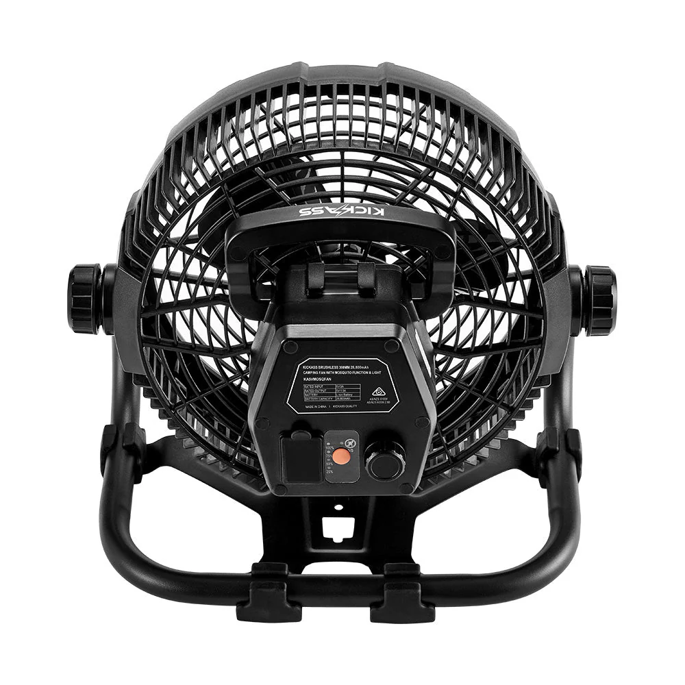 KickAss Brushless 300mm 28800mAh Camping Fan with Mosquito Function & light - Image 6