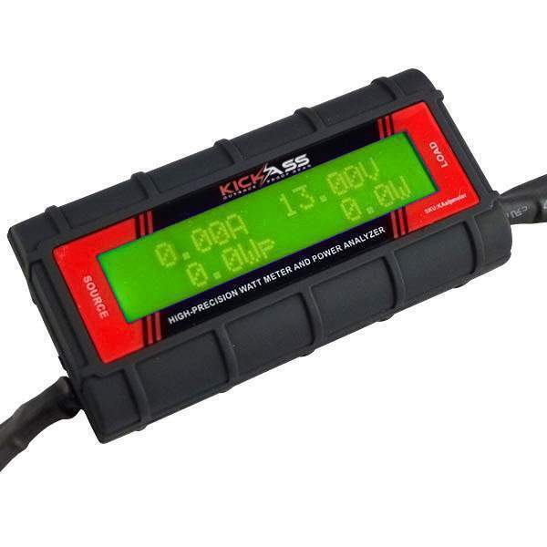 KickAss Digital DC Watt Meter for Portable 12V Solar Panels with Anderson Connection - Image 3