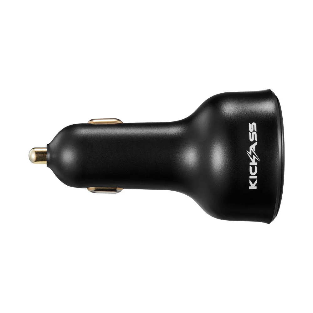 KickAss Fast Charging 100W USB-C/A Car Charger - Image 4