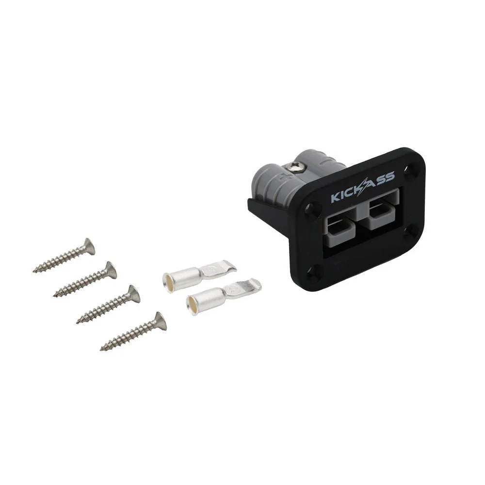 KickAss Flush Surface Mount 50A Anderson Plug Panel