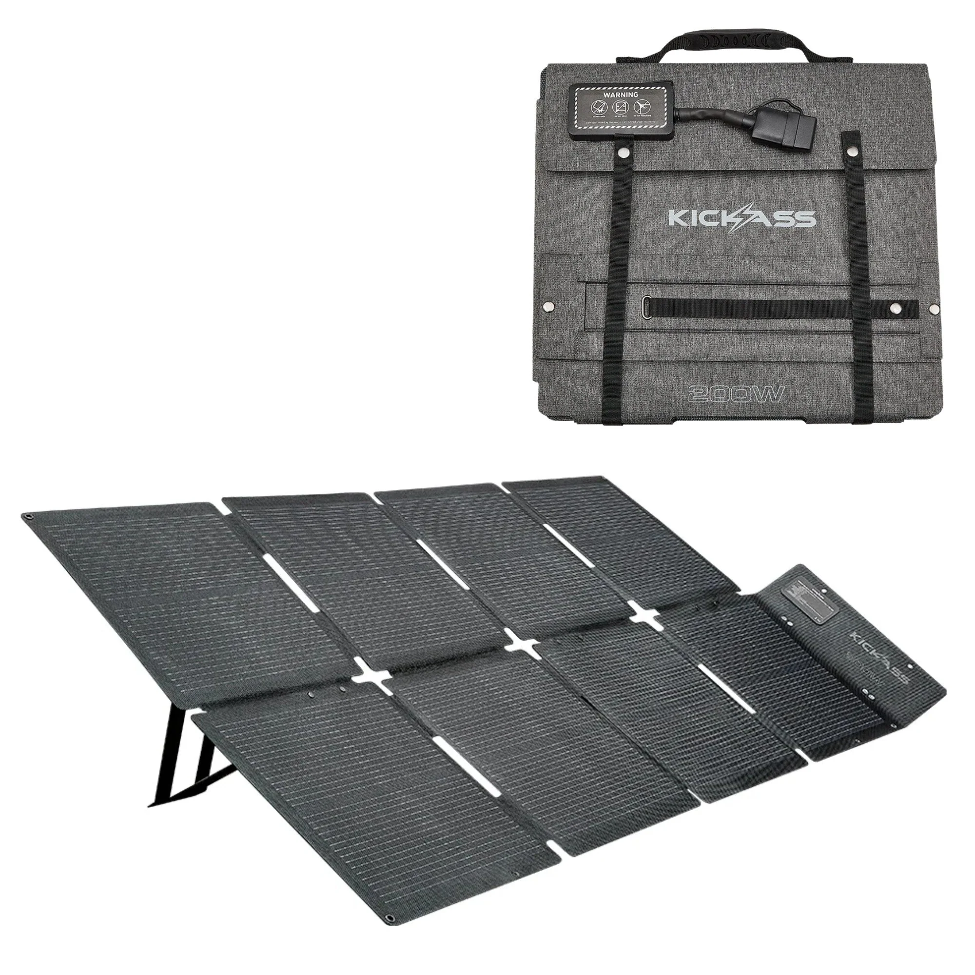 KickAss KickCharge 1200 MKII + 200W Solar Generator Kit - Image 3