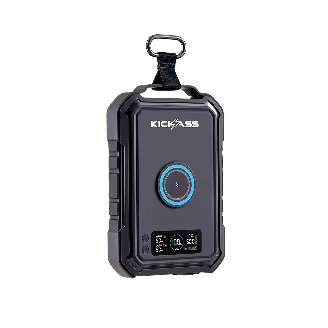 KickAss KickCharge 150Wh Power Pack + Outdoor LED Light Rope Bundle - Image 2