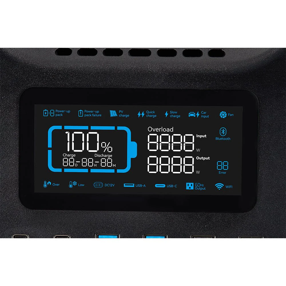 KickAss KickCharge 3000 Lithium Power Station - 3000W, 200Ah @ 12.8V - Image 8