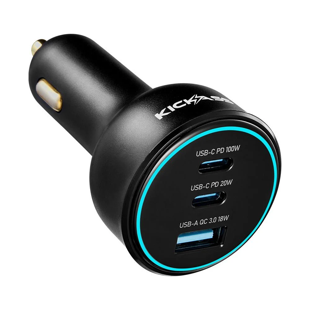 KickAss Power Boost 3000A Jump Starter Bundle with 100W Car Charger and USB-C Cable - Image 3