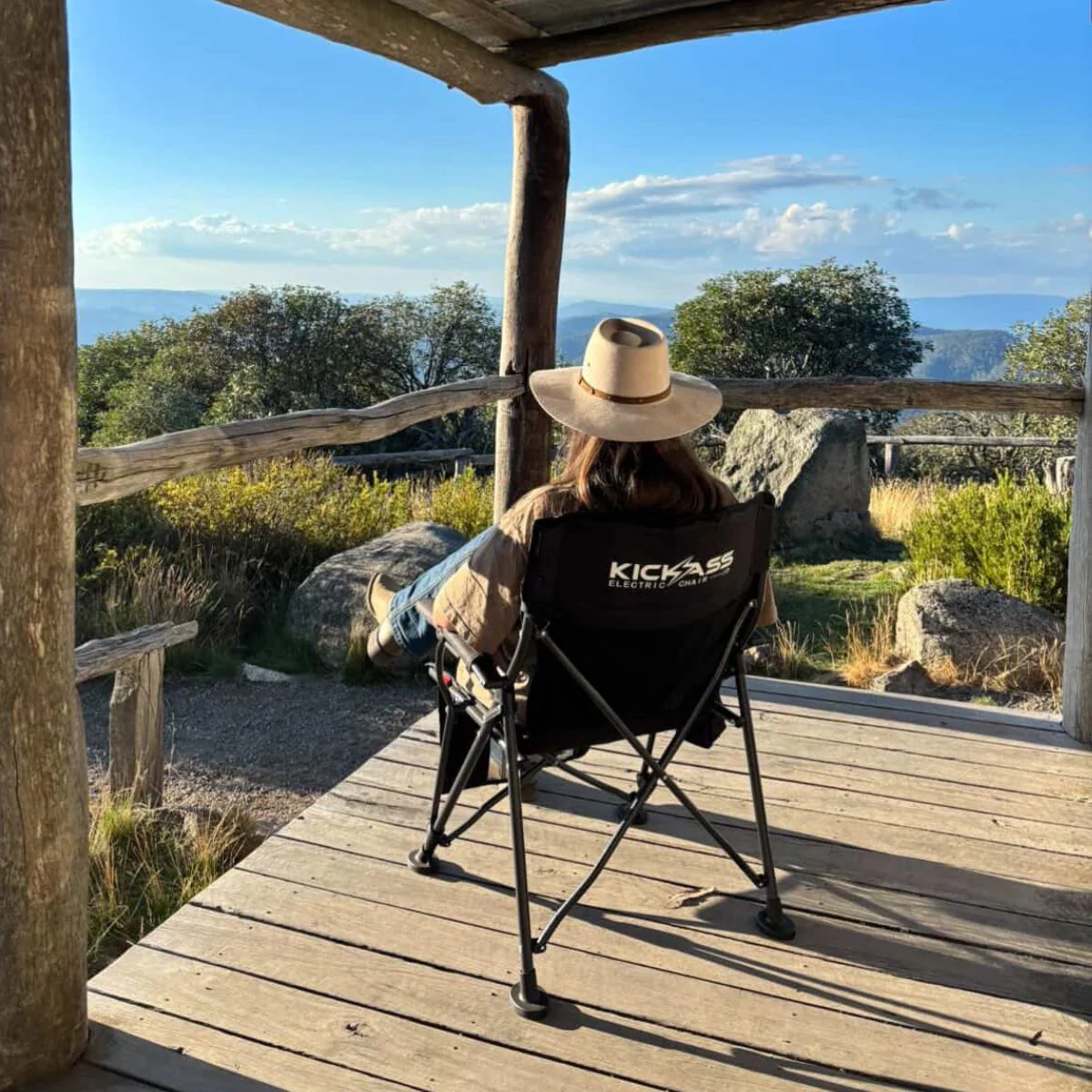KickAss Ultimate Adventure Electric Camping Chair with Heating Function - Image 3