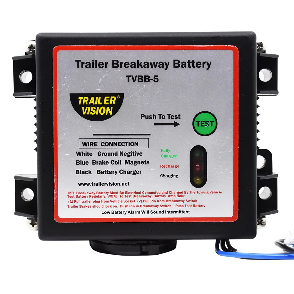 Trailer Vision Battery Kit Breakaway Switch, 5Ah Battery & ADR Approved - Image 6